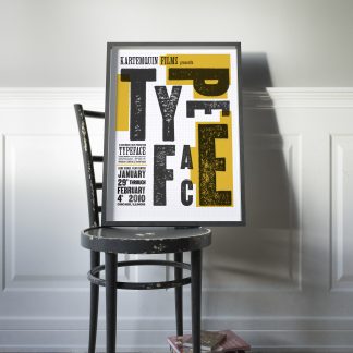 Typeface film poster Chicago premier
