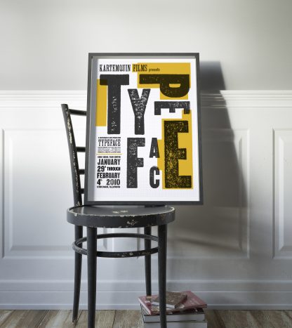 Typeface film poster Chicago premier